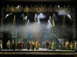 Vari-Lite VL2600 fixtures illuminate “Sweeney Todd” in Austin