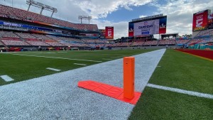 Dream Chip pylon camera used at Super Bowl 2021