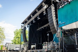 RCF-Komponenten bei Monheimer Open-Air-Saison-Start im Einsatz