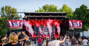 RCF-Komponenten bei Monheimer Open-Air-Saison-Start im Einsatz