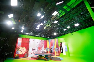 Elation broadcast lighting for Imagen Televisión Olympic Games studio