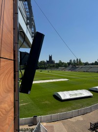 Renkus-Heinz’s UBX Series for New Road cricket ground