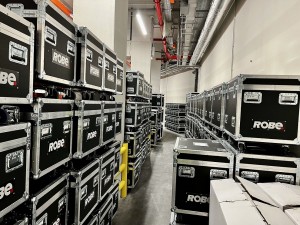 Robe lighting rig for Budapest’s MVM Arena