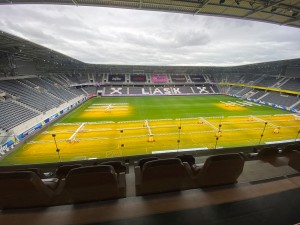 Neue Arena in Linz nutzt Smart-IP-Lautsprecher von Genelec für Audio-over-IP