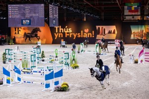 MHB illuminates equestrian event Indoor Friesland with Elation KL