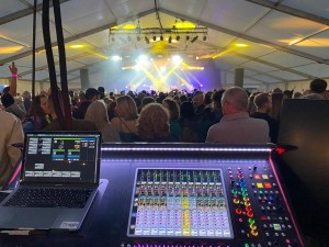 James Thompson tries DiGiCo Quantum 225 for T&B Events