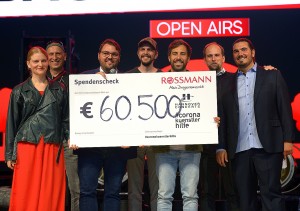 Corona: 45.000 Besucher und Spendenaktion bei der Konzertreihe „Back On Stage“