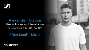 Corona: Sennheiser setzt #DontStopTheMusic-Reihe fort