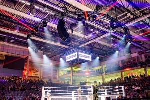 Kampfsport-Event in Trier mit RCF-Systemen beschallt