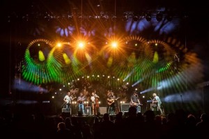 Louisville Orchestra and bluegrass band share Chauvet Independence Day rig