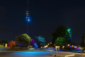 Anolis fixtures re-light Gerland Park in Lyon