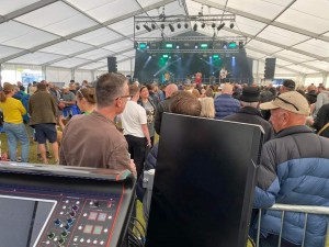 James Thompson tries DiGiCo Quantum 225 for T&B Events