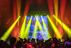 Project Mayhem lit by Chauvet