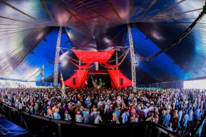 Glastonbury’s Acoustic Stage powered by EM Acoustics