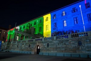 Robe iBolts illuminate Union Buildings in Pretoria